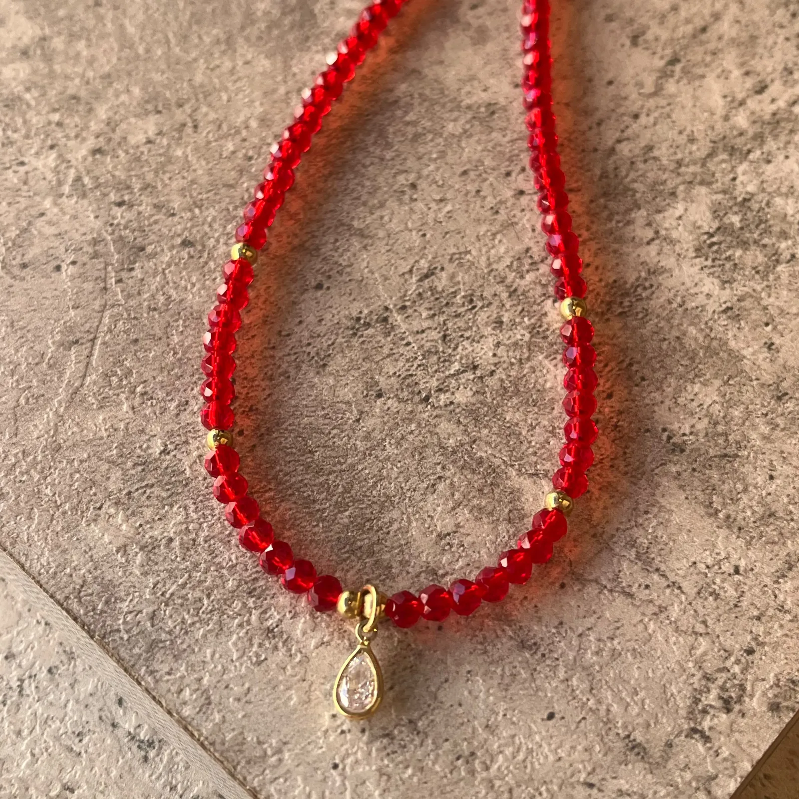 Collar Zuri Rojo