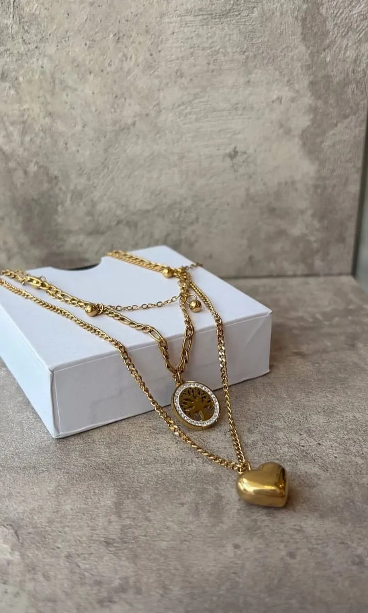 Collar triple Vida