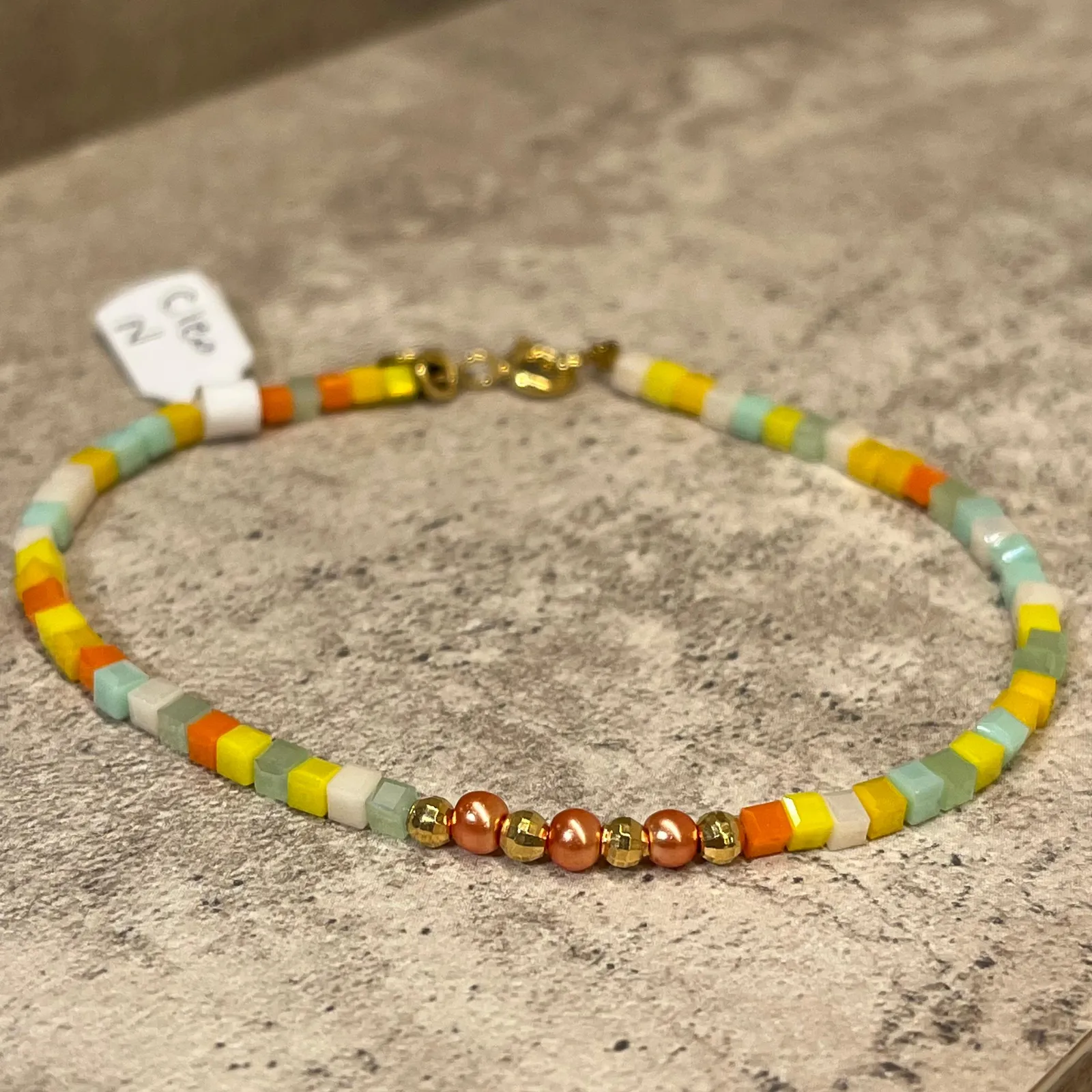Pulsera Cleo Anaranjado